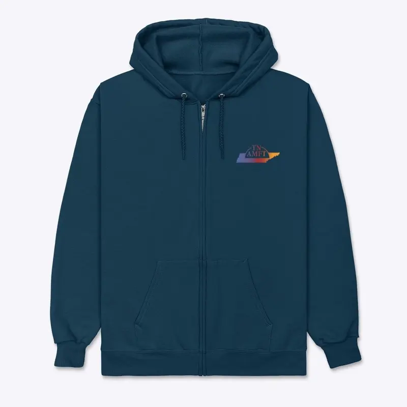 TNAMFT Gradient Logo - Unisex Zip Hoodie